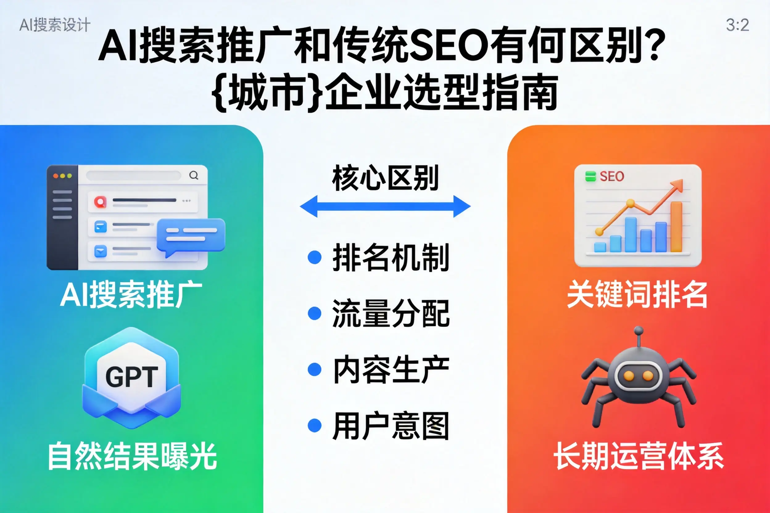 AI搜索推广和传统SEO有何区别?泰安企业选型指南