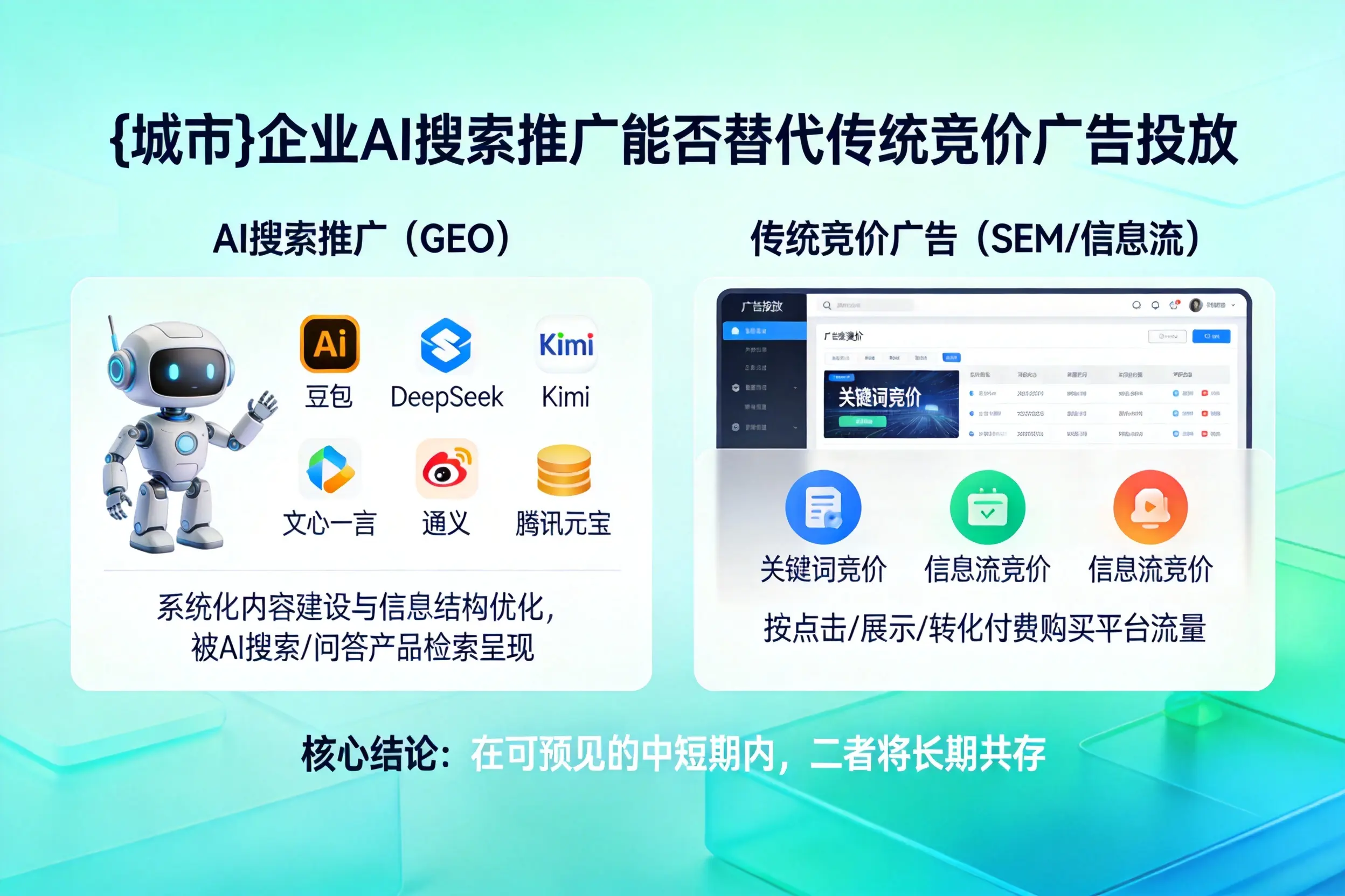 泰安企业AI搜索推广能否替代传统竞价广告投放