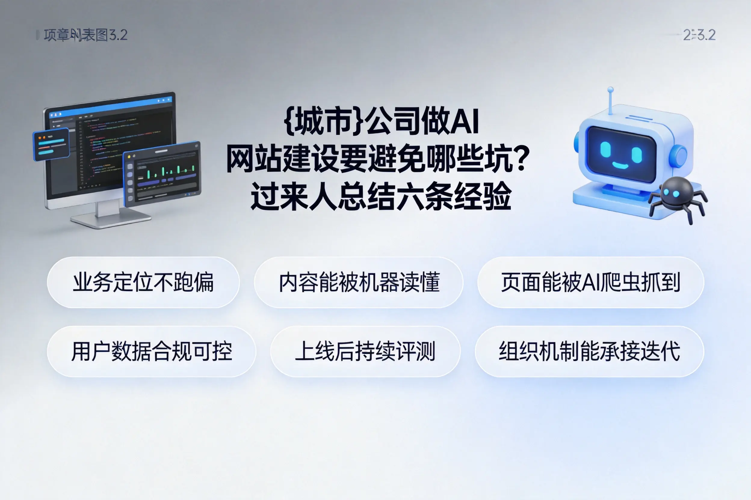 泰安公司做AI网站建设要避免哪些坑？过来人总结六条经验