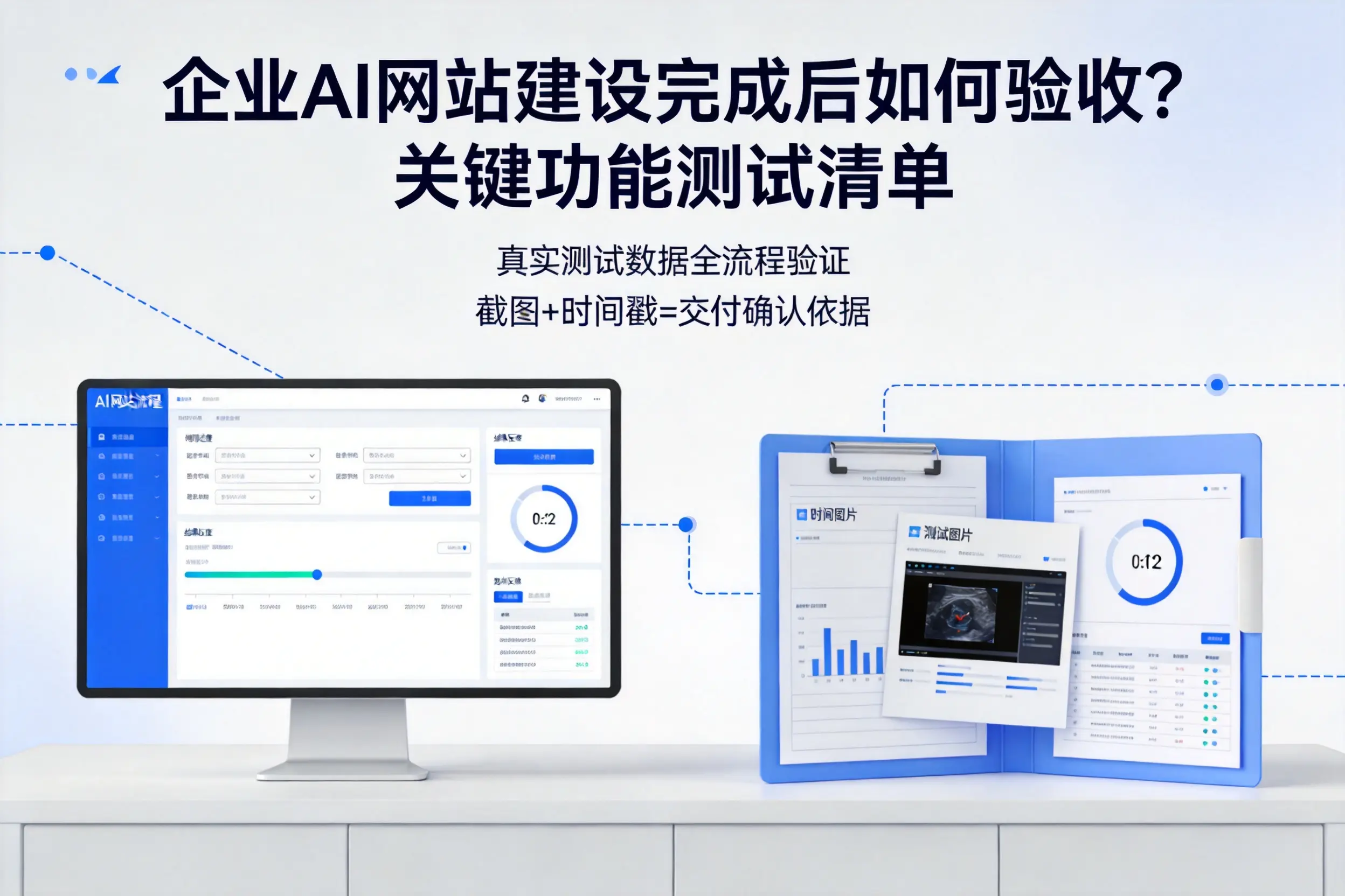 泰安企业AI网站建设完成后如何验收?关键功能测试清单