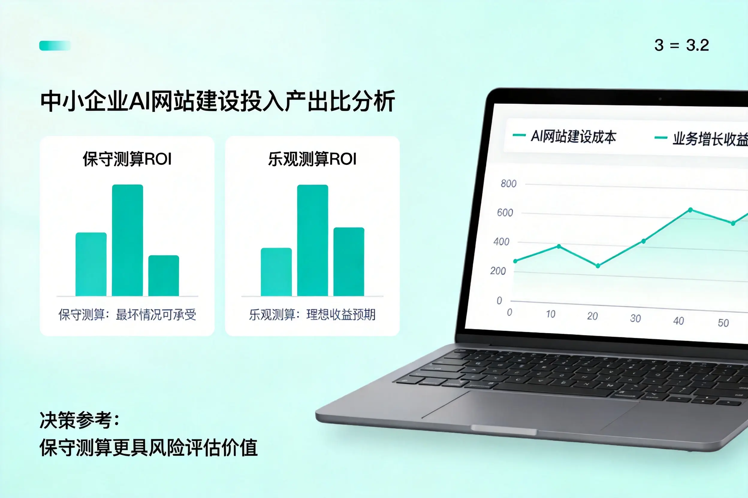 泰安中小企业AI网站建设投入产出比怎么算？先看这份分析